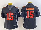 Women's Kansas City Chiefs #15 Patrick Mahomes Black Vapor Untouchable Limited Football Stitched Jersey,baseball caps,new era cap wholesale,wholesale hats